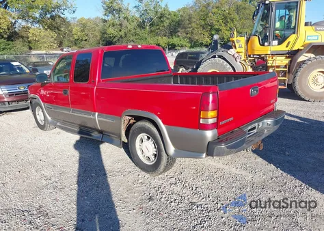 2001 GMC Sierra 1500 Sle from USA, damaged, VIN 2GTEC19T211251589